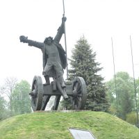 Pomnik Bartosza Głowackiego w Racławicach (fot. J. Żychowski)
